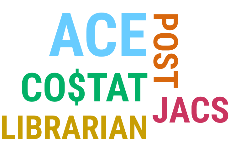 ACE, POST, COSTAT, JACS, Librarian