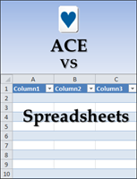 Click to download ACE vs Spreadsheets doc